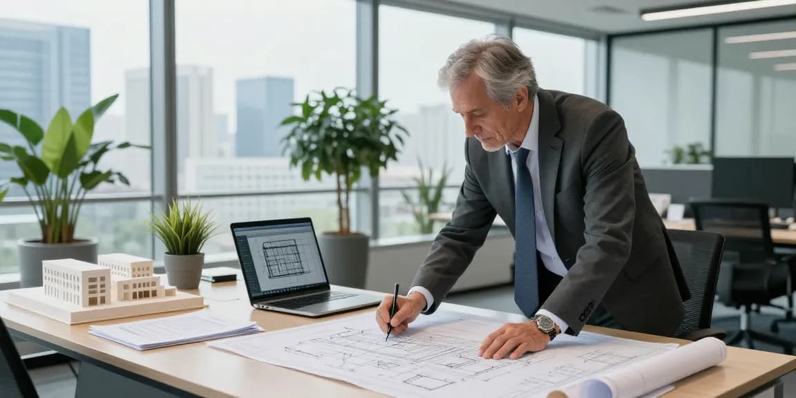 Engineering Services Canada offered by professionals in a modern office environment with blueprints and design software.