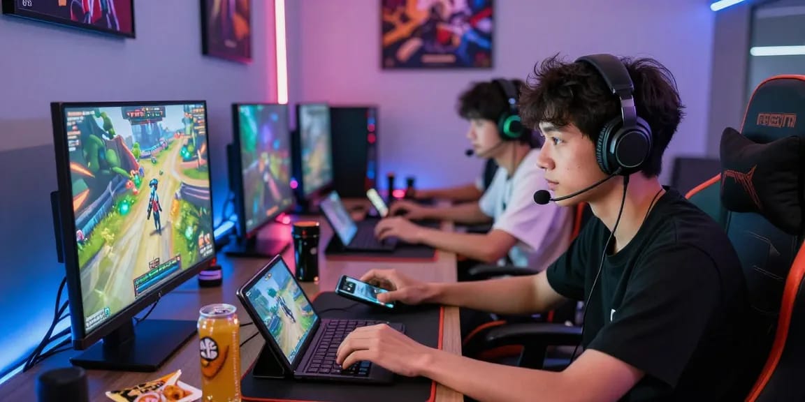 Akses game online mudah tanpa kendala di semua perangkat di BATIK88 melalui https://i-labo7.com/blog/477/ dengan latar belakang berwarna warni.