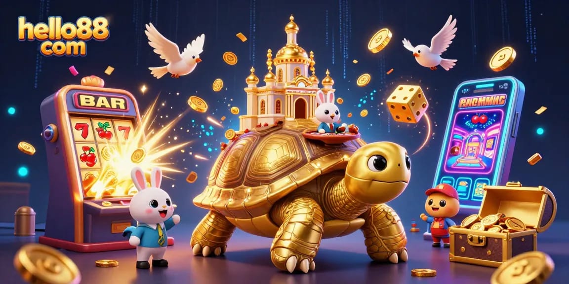 Experience thrilling slot games and dynamic wins at hello88 com with detailed casino elements.