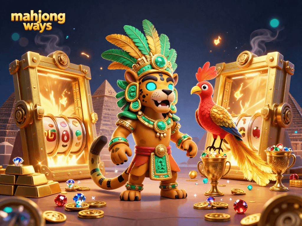 Raih jackpot besar di mahjong ways dengan tampilan karakter 3D menarik dalam nuansa kasino.