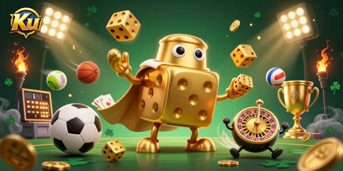Ku players enjoy thrilling gaming experiences with golden dice and dynamic sports elements.