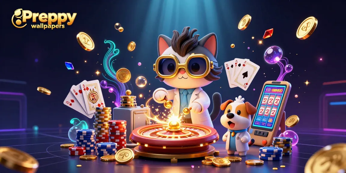Engage with Preppy wallpapers while experiencing thrilling casino gameplay dynamics and vibrant visuals.
