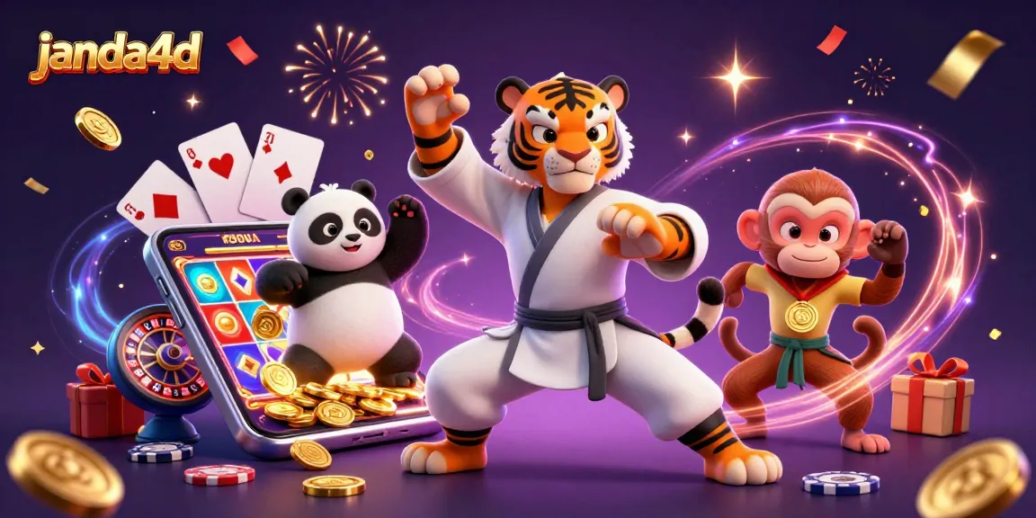 Janda4D menghadirkan momen seru dengan slot game, dikelilingi karakter 3D unik dan kejutan menarik.