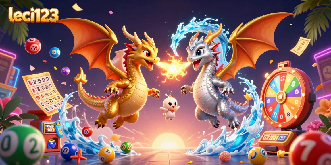 Engage with leci123 through vibrant gaming elements illustrated in a rich fantasy scene