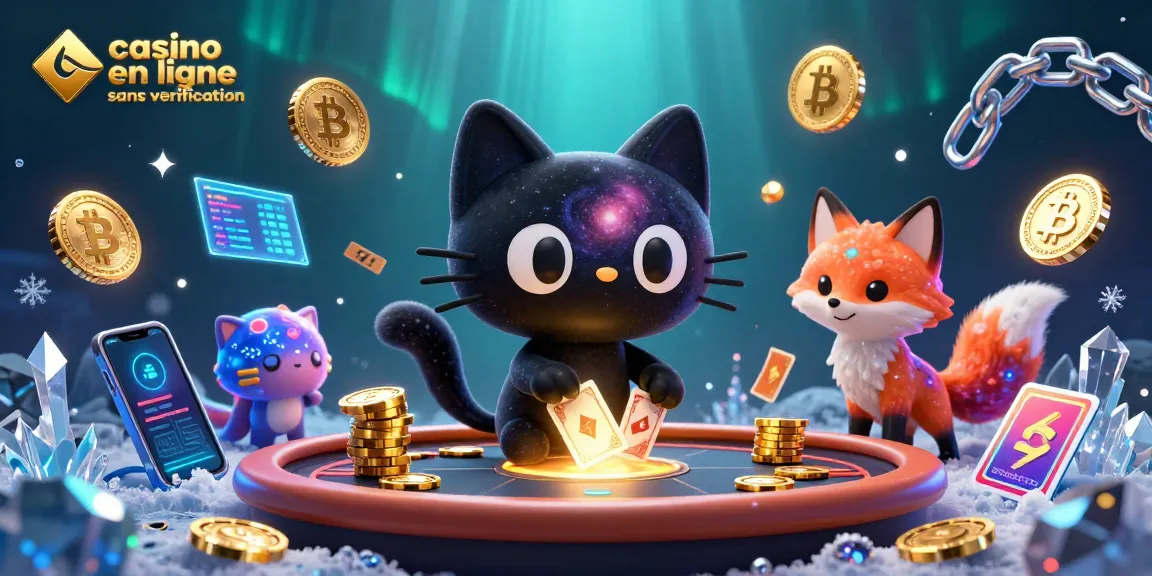 Jouer au casino en ligne sans vérification avec des personnages cartoon dans un décor cosmique stylisé.