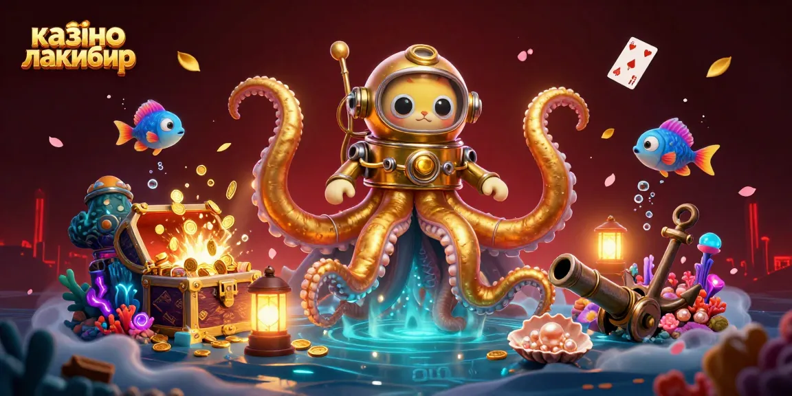 Experience the thrill of казино лакибир with a dynamic scene of luck-filled games and treasures.