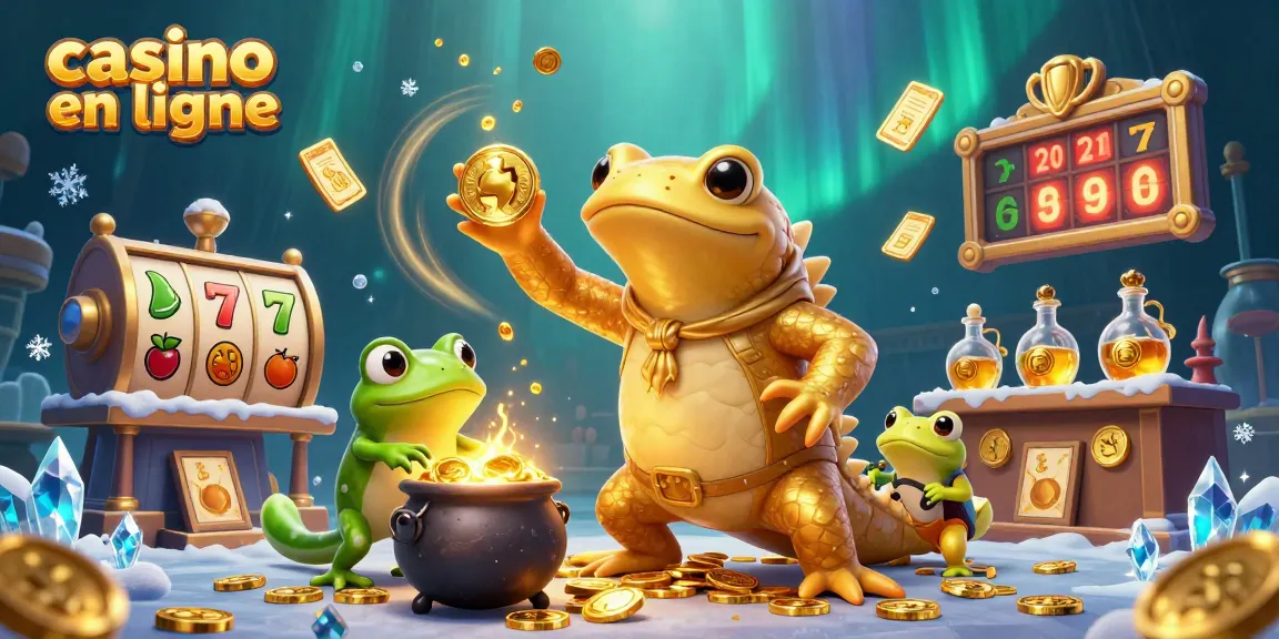 Découvrez l'expérience casino en ligne captivante avec des personnages en 3D et des éléments de loterie.