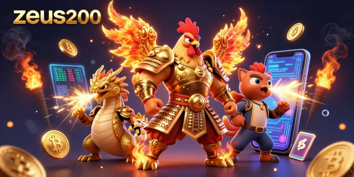 zeus200 bertarung di arena kasino dengan karakter unik, makhluk misterius, dan efek visual yang memukau