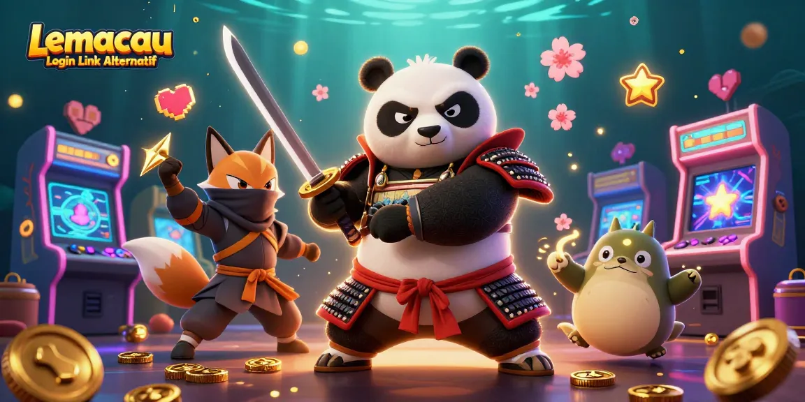 Experience thrilling gameplay with Lemacau Login Link Alternatif featuring dynamic casino elements and characters.