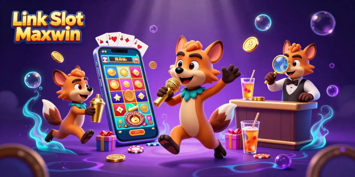Link Slot Maxwin: Nikmati permainan slot seru dengan hyena lucu di klub kasino.