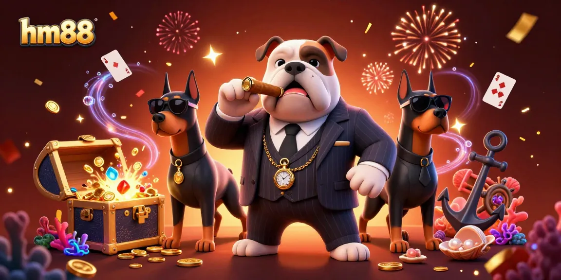 Experience thrilling wins with hm88 casino's vibrant 3D mafia scene and dynamic gaming elements.
