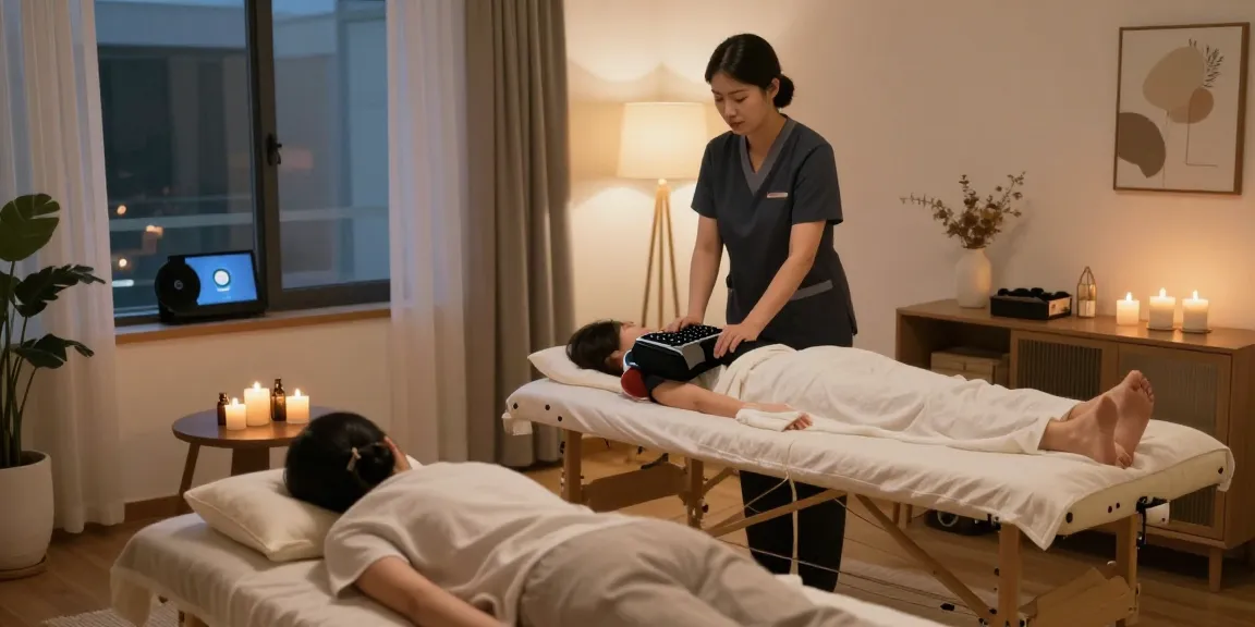 Convenient 종로출장안마 services with a cozy home massage setup.