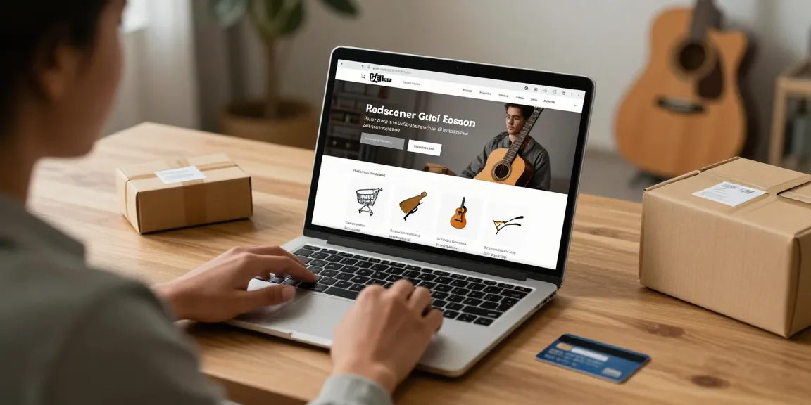 Explore Remote Guitar Lessons for aspiring musicians through our online shopping platform.