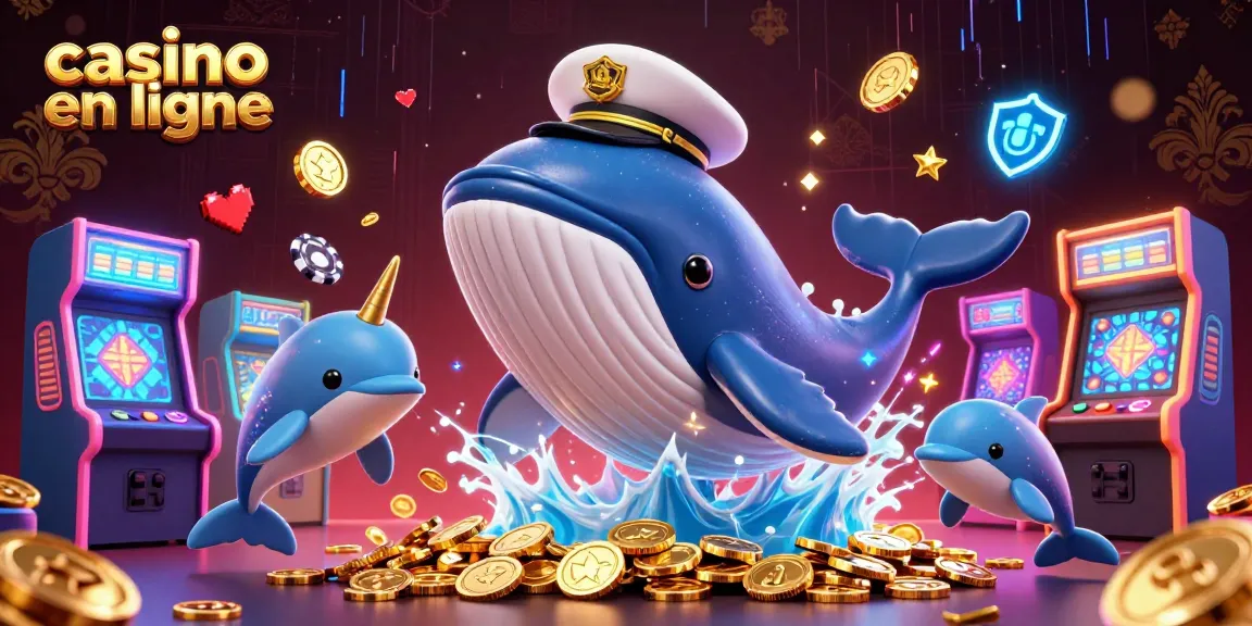 Plonger dans l'univers des jeux de casino en ligne avec une illustration dynamique remplie de pièces et de personnages.