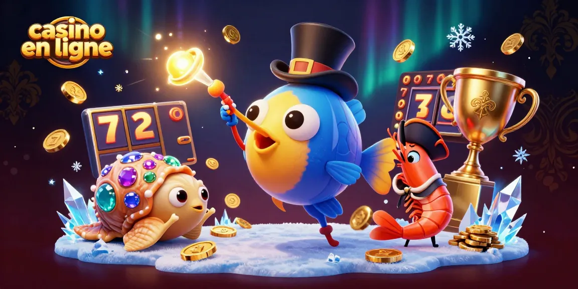 Jouez dans un casino en ligne avec des thèmes captivants et des jackpots lumineux.