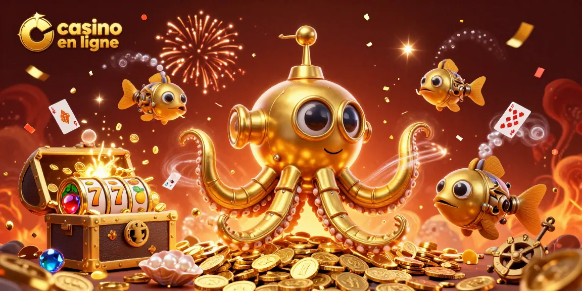 Découvrez le monde fascinant du casino en ligne avec une illustration haute en couleur.