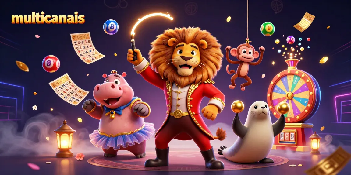 Engage in thrilling multicanais live casino action with vibrant characters and dynamic games.