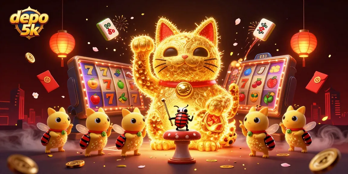 Mainkan slot online depo 5k dengan mudah dan aman serta raih hadiah besar.