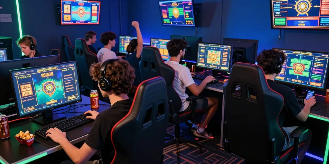 CICAKWIN online gaming excitement with players engaged in slot games, showcasing immersive digital interfaces.