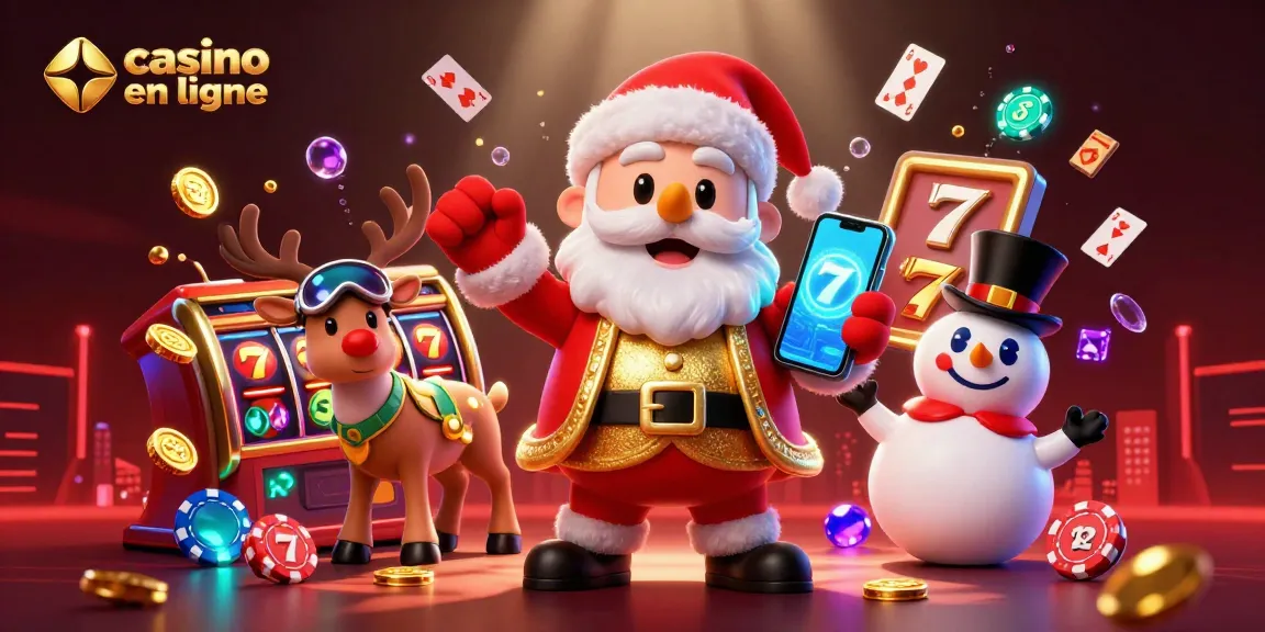 Jouez à casino en ligne avec des machines à sous et des jackpots colorés représentés dans une illustration 3D.