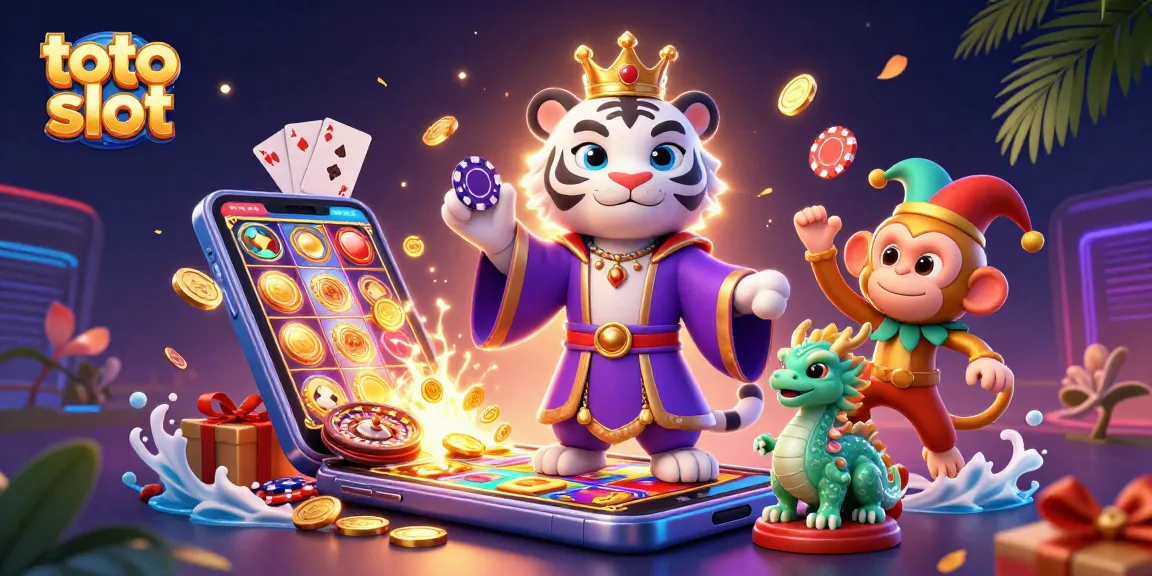 Raih kemenangan dalam toto slot dengan karakter unik dan grafis menarik.