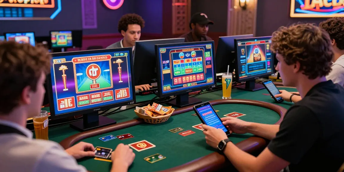 scoarch.org.uk highlights the best credit card casinos with players enjoying dynamic gaming experiences across various devices.