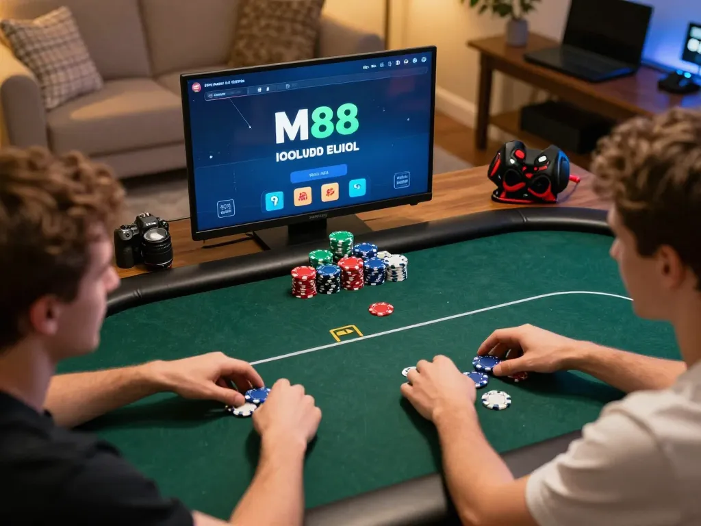 Trải nghiệm link m88 không bị chặn trong một phiên poker trực tuyến hấp dẫn với lối chơi năng động tại nhà.