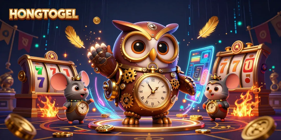 Menghadirkan pengalaman HONGTOGEL yang mendebarkan dengan simbol keberuntungan slot dan elemen kasino futuristik.