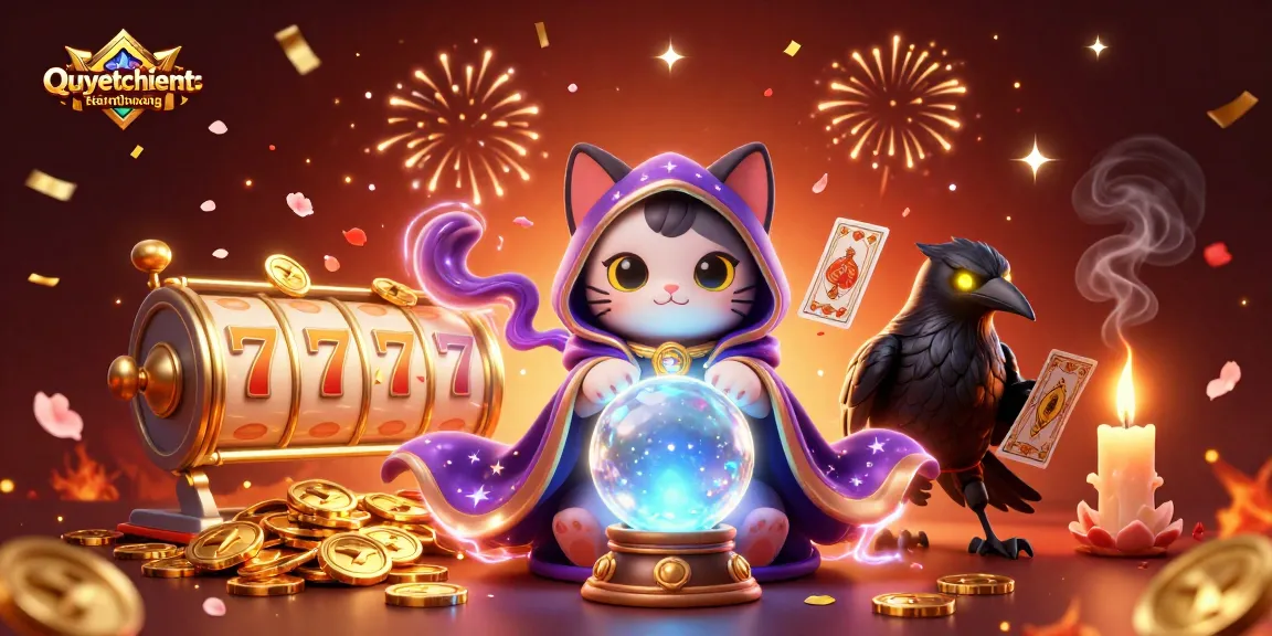 Engage in thrilling spins with quyetchientienthuong's captivating slots, enhanced by magical visuals.