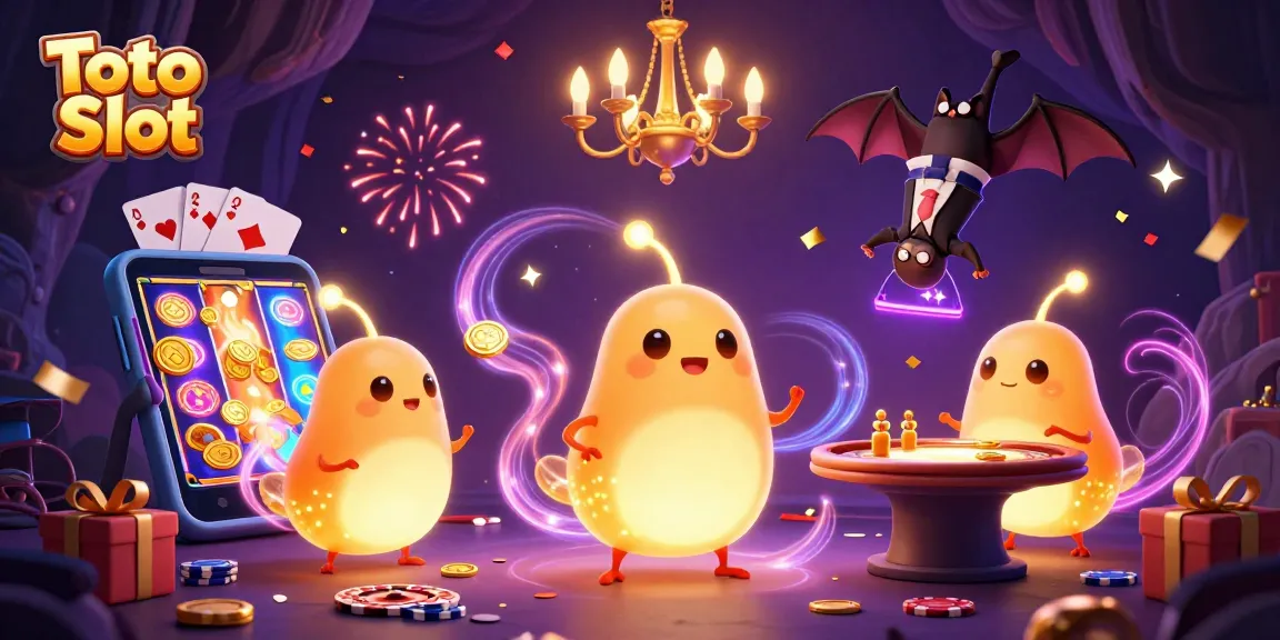 Toto Slot adalah permainan slot yang penuh warna dengan dealer unik beruang dan suasana kasino yang menarik.