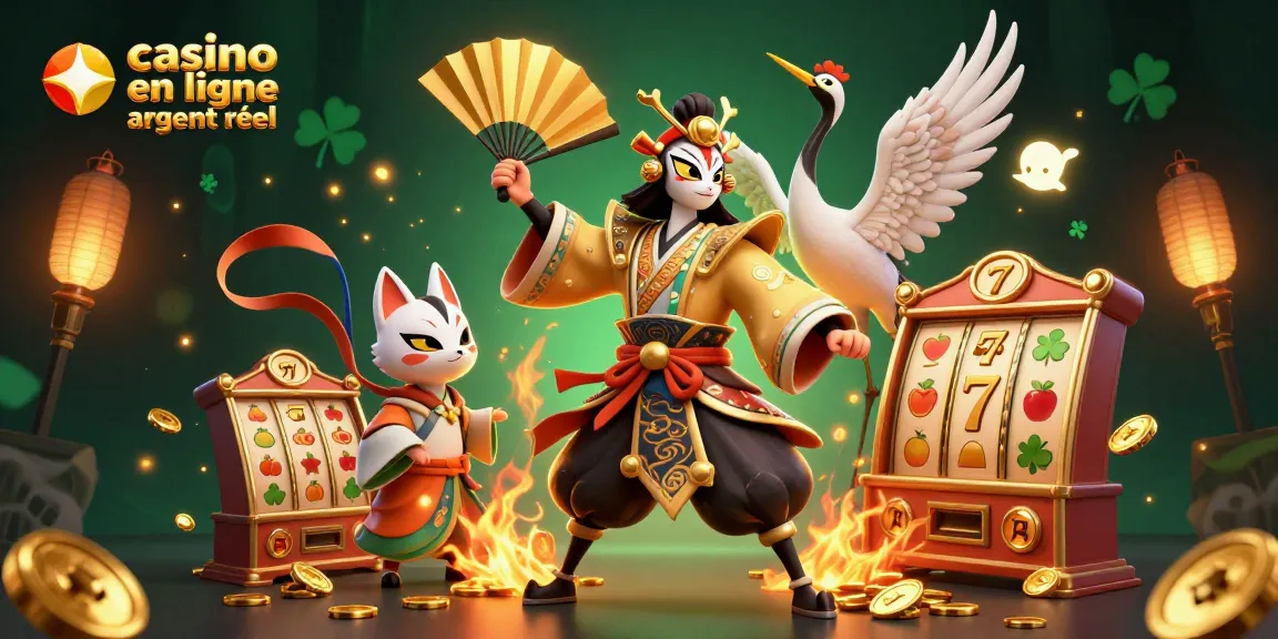 Gagnez avec des jeux au casino en ligne argent réel grâce à des machines à sous animées.