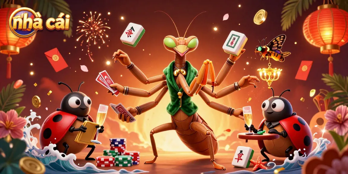 Experience thrilling action at nhà cái uy tín with a vibrant 3D casino scene filled with excitement and game elements.