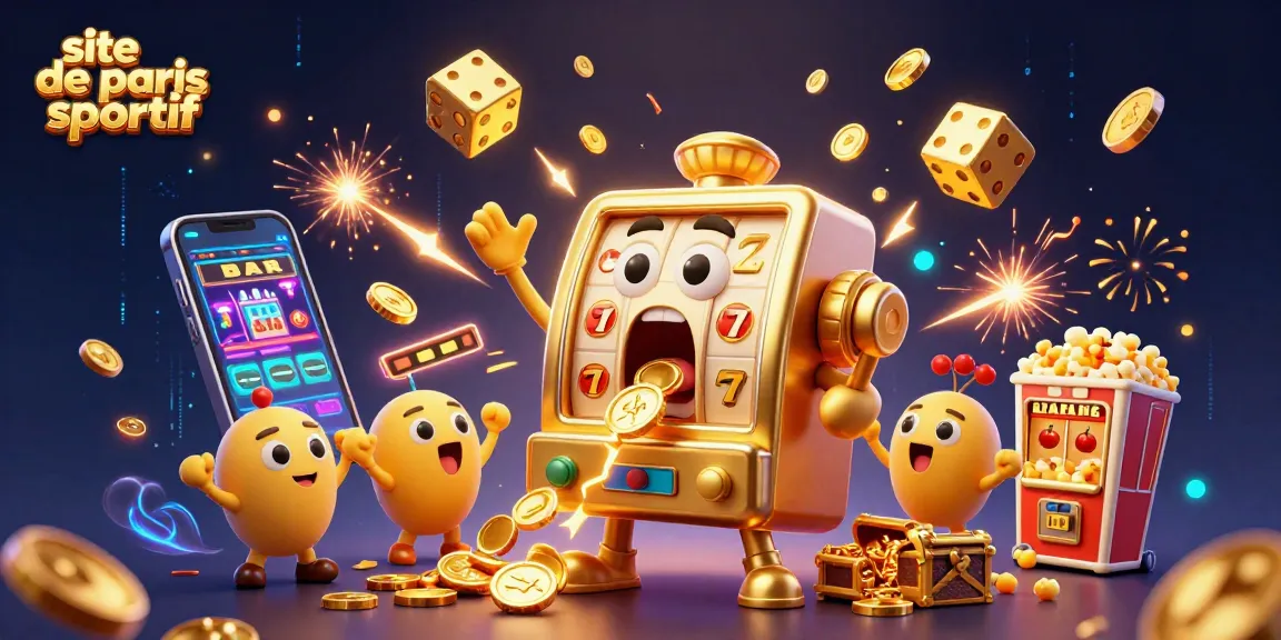 Faites un jackpot sur le site de paris sportif avec une machine à sous dorée et ses amis.