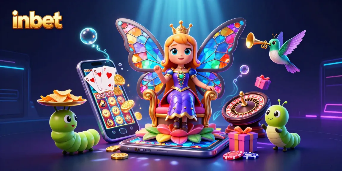 Engage in inbet's vibrant casino world with games and colorful elements, where excitement meets strategy.