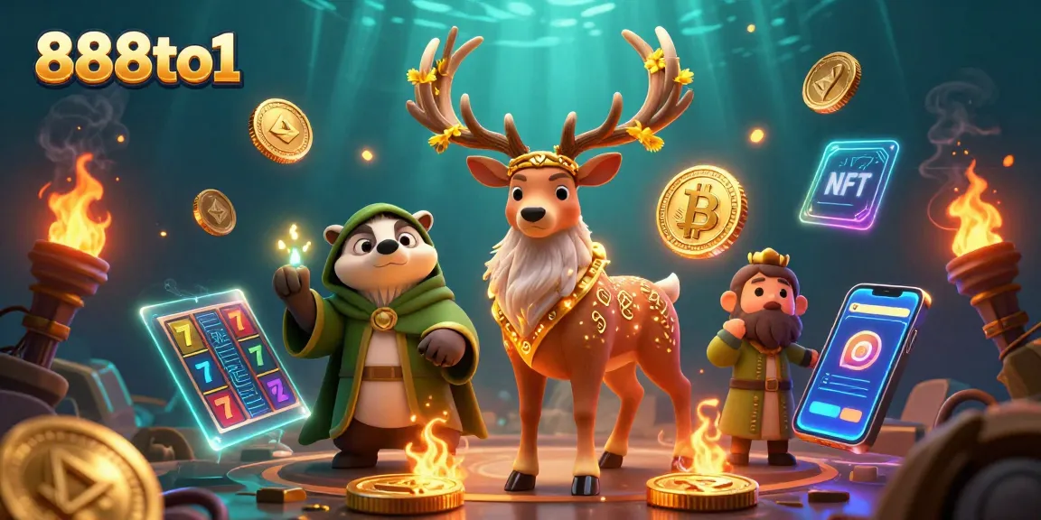 Engage in exhilarating gaming experiences at 888to1 with dynamic crypto-inspired casino elements.