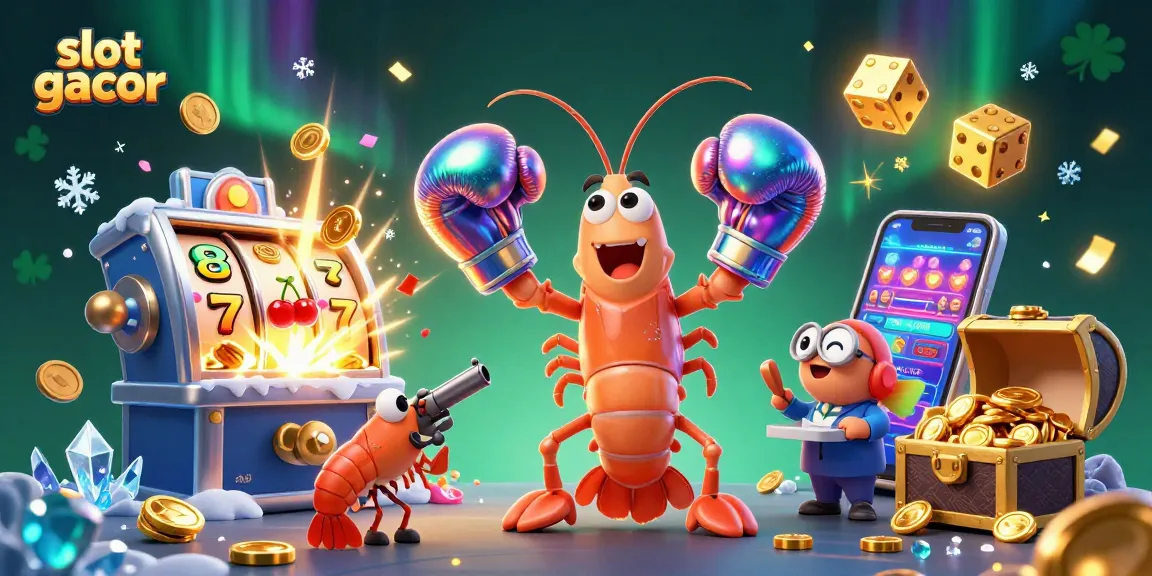 Menangkan jackpot dengan slot gacor yang dikelilingi oleh karakter laut yang menarik.