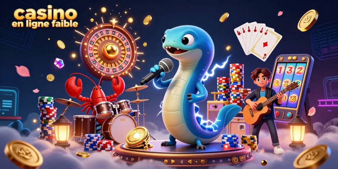 Profitez de l'excitation d'un casino en ligne fiable avec des personnages animés dans une scène sous-marine dynamique.