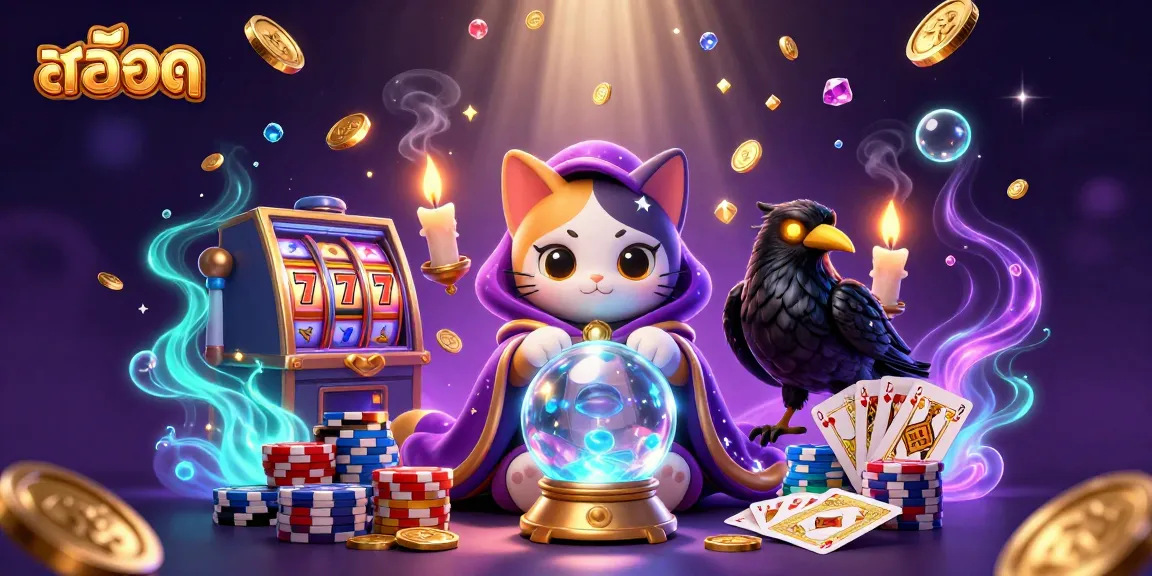 Play exciting สล็อต games with vibrant characters and dynamic casino elements.
