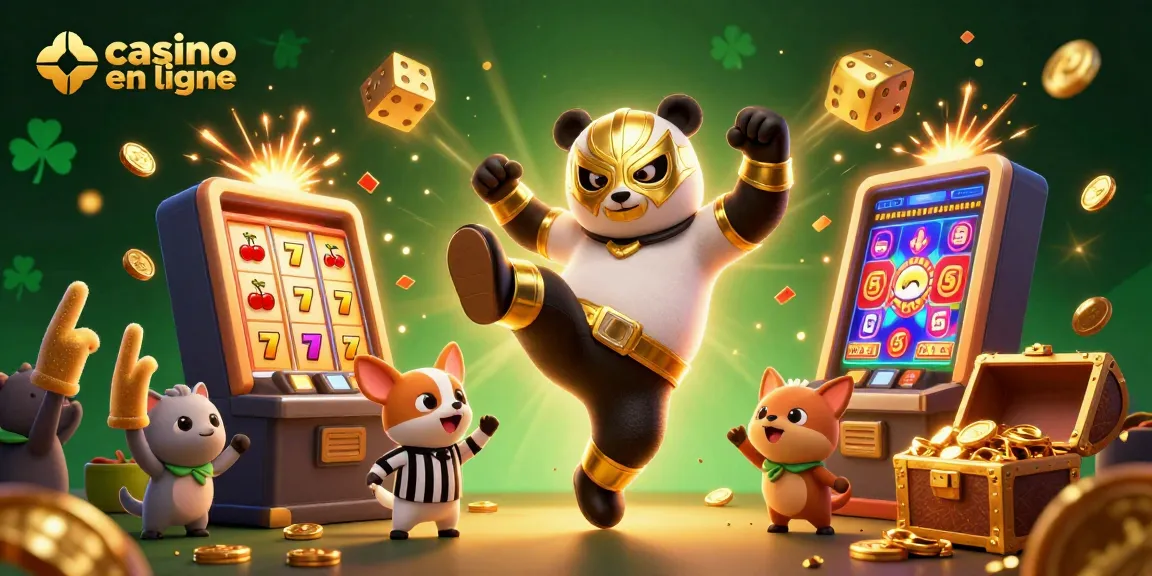 Gagnez avec les meilleurs jeux de casino en ligne et une scène pleine d'énergie