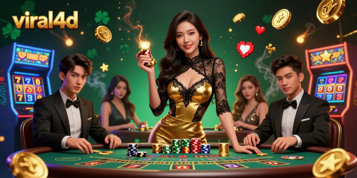 Engage with viral4d casino excitement featuring high stakes at a VIP baccarat table.