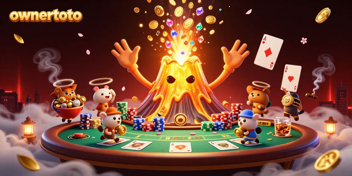 Menangkan harta karun dengan ownertoto saat gunung berapi memasuki perolehan harta dan permainan poker.