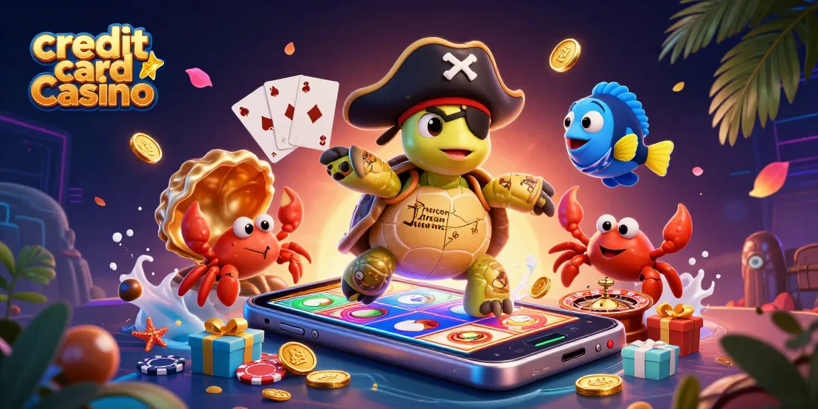 Engage with top credit card casinos showcasing thrilling gameplay, featuring a dynamic pirate theme.