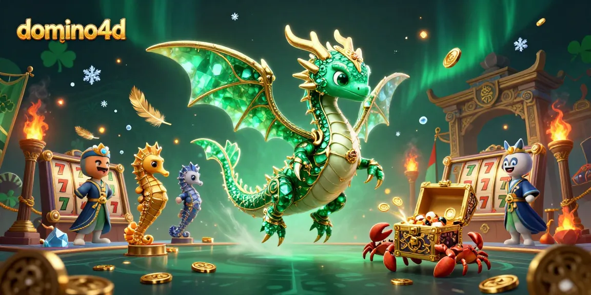 Menangkan jackpot besar di domino4d dengan ilustrasi keberuntungan yang mempesona.