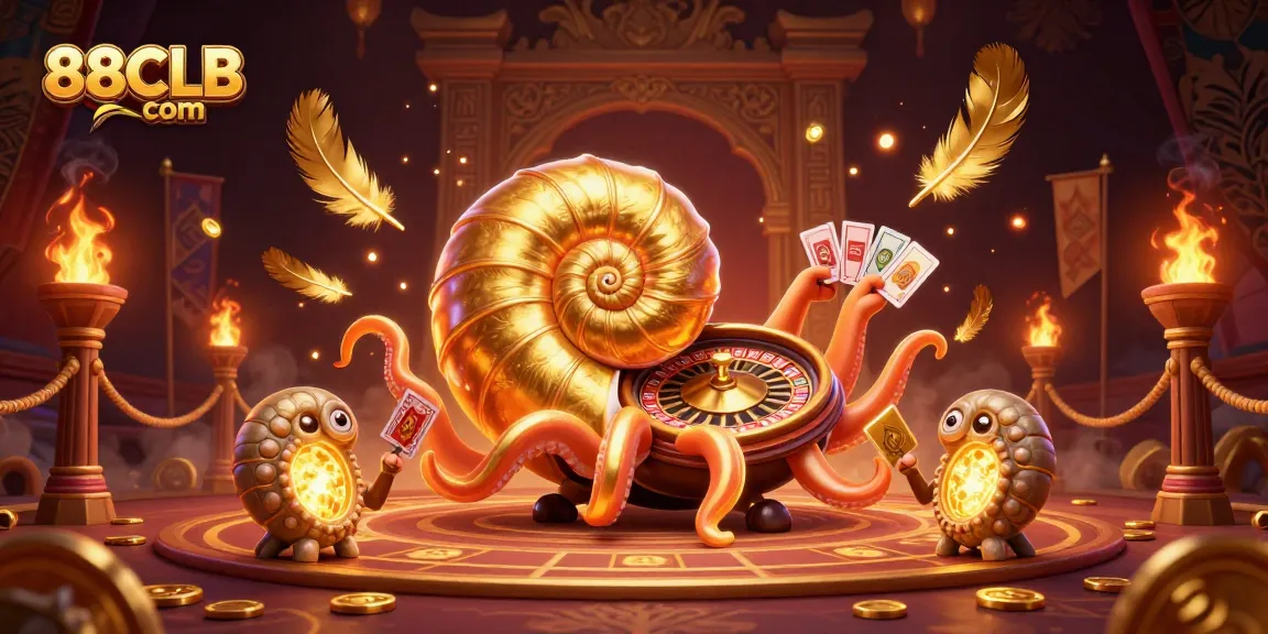 Win big with 88CLB com in this dynamic 3D casino adventure showcasing epic games!