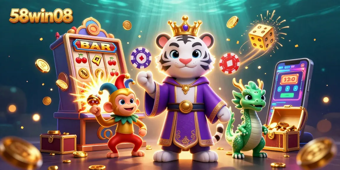 Experience big wins at 58win08 with exciting slot jackpots and a vibrant casino atmosphere.