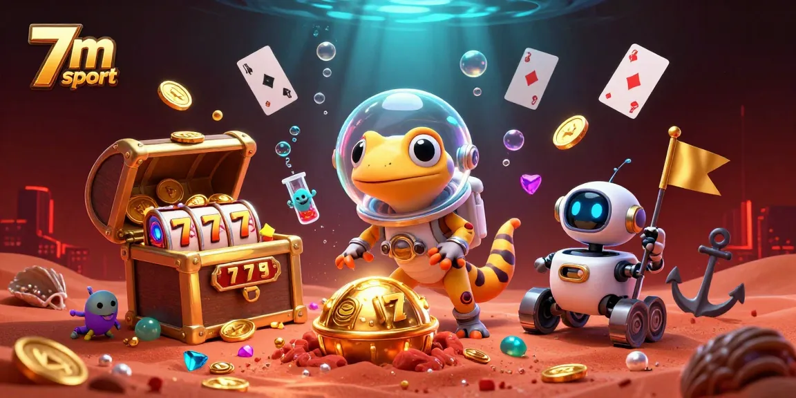 Experience 7m sport with an exciting alien casino adventure filled with treasures and vibrant 3D action.
