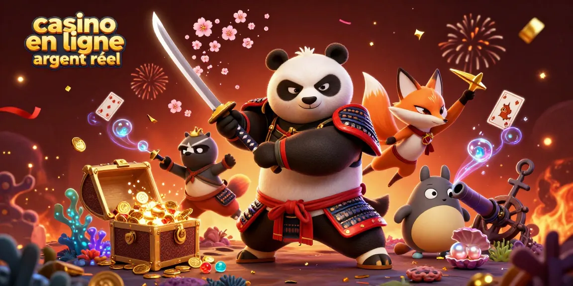Profitez de l'adrénaline des jeux avec casino en ligne argent réel et des personnages animés fascinants.