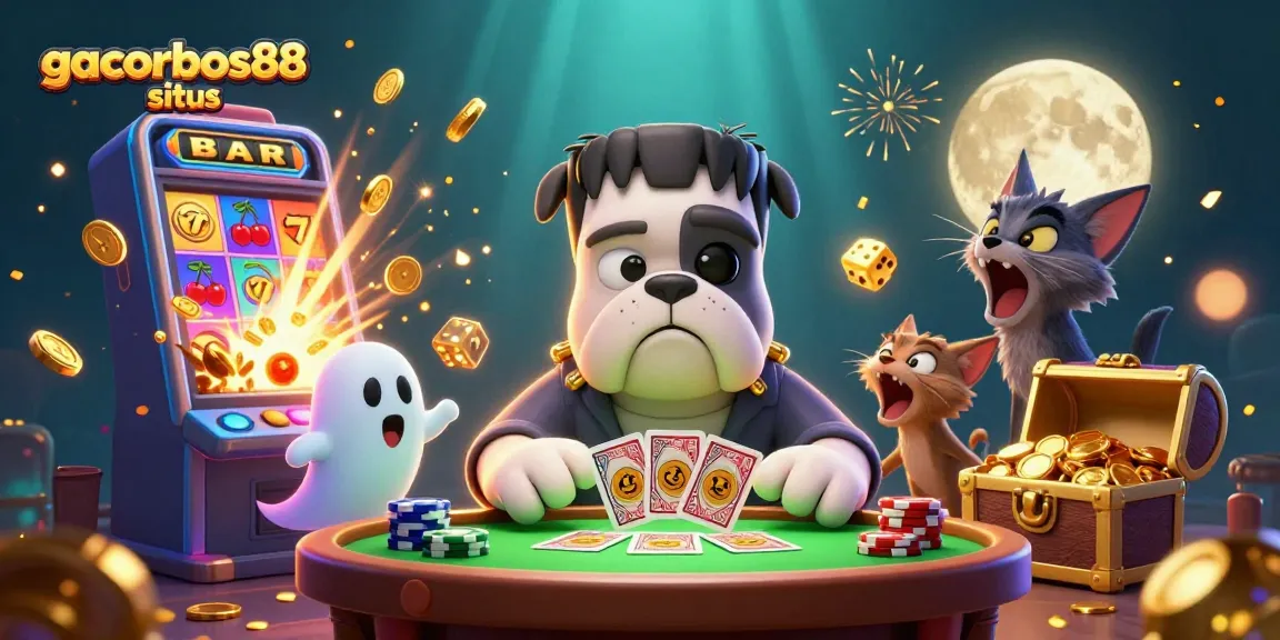 Engage with gacorbos88 situs through exhilarating slot machine fun at a vibrant casino scene