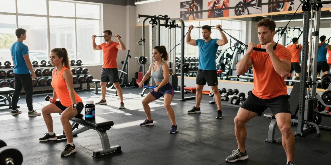Deus Medical Produkte für leistungssteigerndes Training in modernem Fitnessstudio