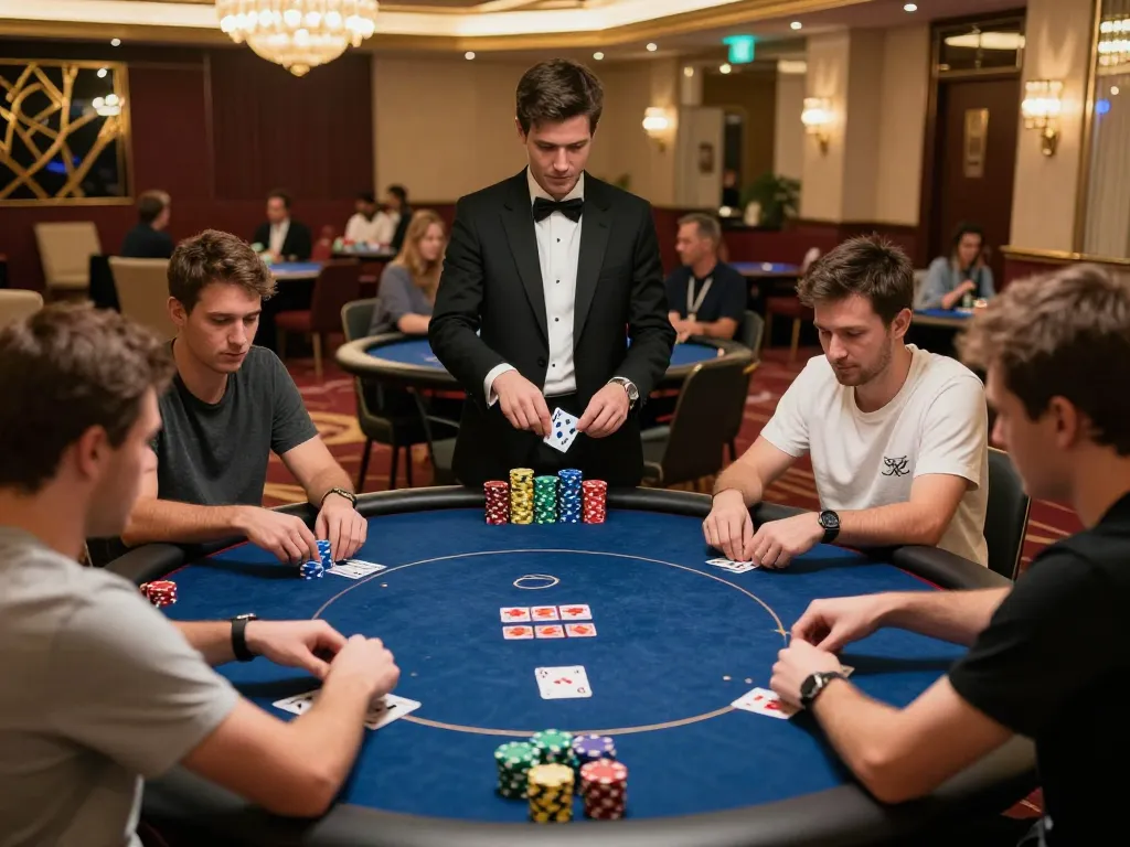 Join the action at Alexis77 as players strategize over poker chips, showcasing vidyasewingmachine excitement in every hand.